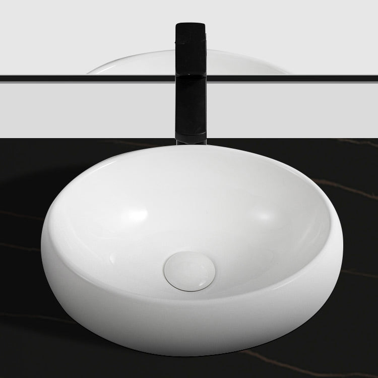 Ceramic Basin White - 9030B (RRP $155)