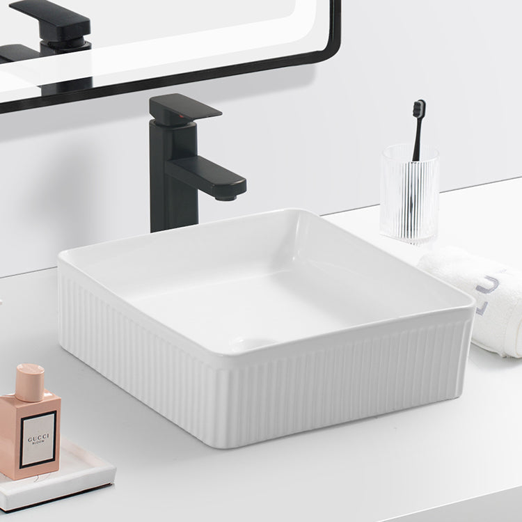 Ceramic Basin White - 9662 (RRP $205)